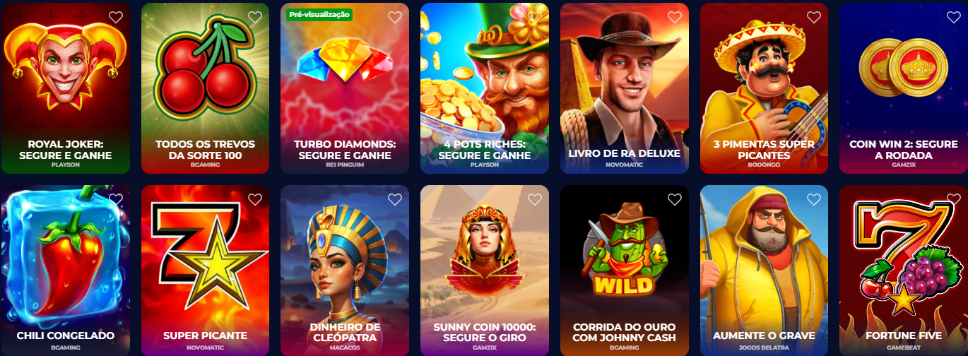 Slots populares para jogadores portugueses